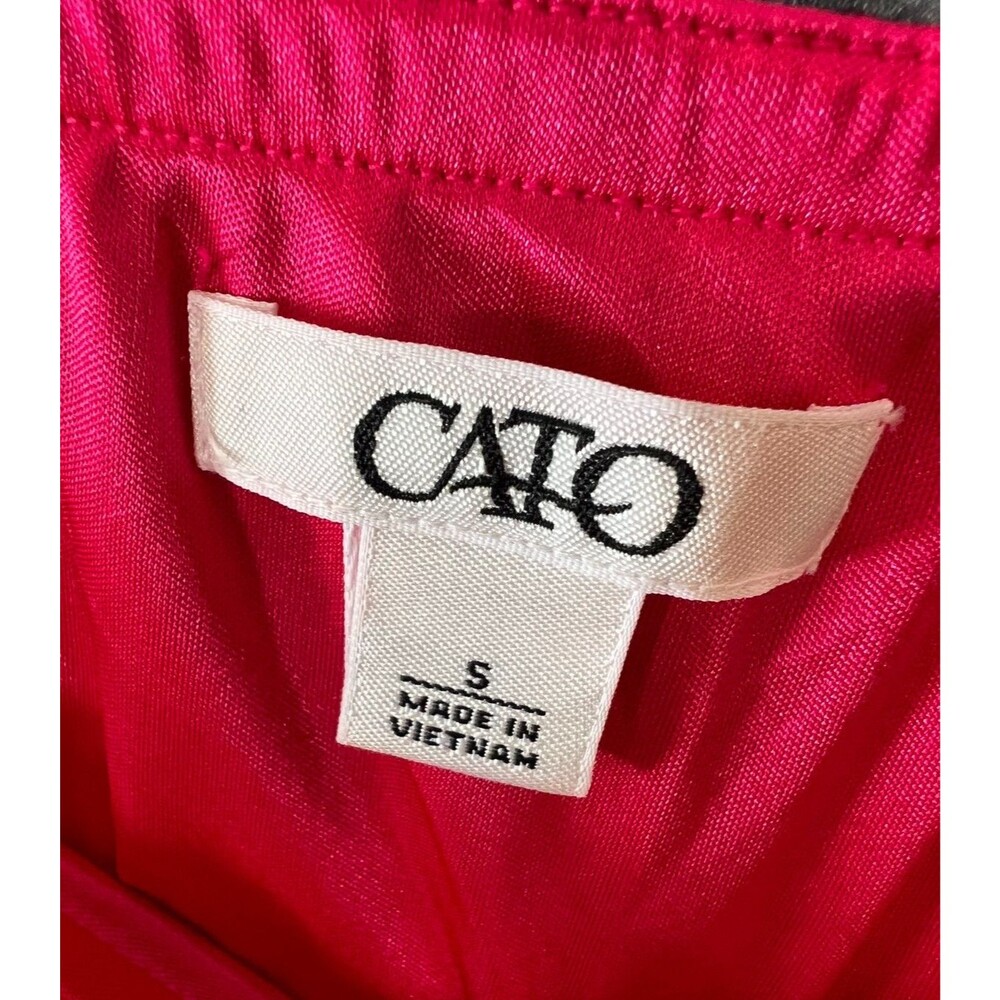 Cato Vintage Y2K Ladies Floral Midi Ruffled Skirt Size SMALL - Picture 4 of 6